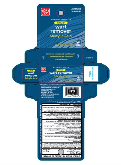 Lwr Card (Harris Teeter Liquid Wart Remover 53 012ht 01)